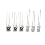 XINGYHENG 100Pcs 50 Pairs 5mm Infrared Diode LED 940nm IR Emission and Receiver (Three Legs)