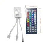 LED Light Strip 44 Keys Remote Control, Controller Set, LED Light Strip For Living Room/Bedroom/Kitchen/Outdoor/Garden