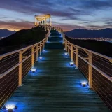 4pcs Solar Ground Disk Lights, 12LED Disk Lights, LED Solar Lights Outdoor Garden Lights, Solar Powered Waterproof Lights, Landscape Lights, For Garden Lawn Pathway Walkway Deck Yard