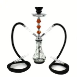 1pc, Exquisite Arab Smoking Product, Double Hose Smoking Product, Cute Bubble Bottle, Can Be Used By Two People At The Same Time, Suitable For Bar Party, Household Gadget, Christmas Gifts, Valentine's Day Gift, New Year's Gift
