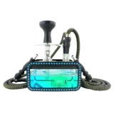 1pc, Arabic Smoking Product, Double Hose Smoking Product, Can Be Used By Two People At The Same Time, Suitable For Bar Party, Household Gadget, Christmas Gifts, Christmas Supplies, Christmas Party Supplies