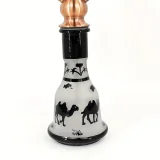 1pc, Exquisite Arabic Smoking Product, Double Hose Smoking Product, Can Be Used By Two People At The Same Time, Suitable For Bar Party, Household Gadget, Valentine's Day Gift, New Year's Gift