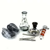 1pc, Exquisite Arab Smoking Product, Double Hose Smoking Product, Cute Bubble Bottle, Can Be Used By Two People At The Same Time, Suitable For Bar Party, Household Gadget, Christmas Gifts, Valentine's Day Gift, New Year's Gift