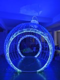 BJ-Motif-54 Structure Lumineuse d'Extérieur Robuste | Conception Démontable pour Transport Maritime