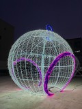 BJ-Motif-59 Éclairage d'Ambiance Festif | Formes de Cœurs, Étoiles et Géométriques