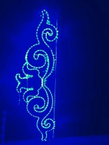 BJ-Motif-C10 Fábrica Direta de Luzes Artísticas de Ferro | Para Projetos de Embelezamento de Ruas