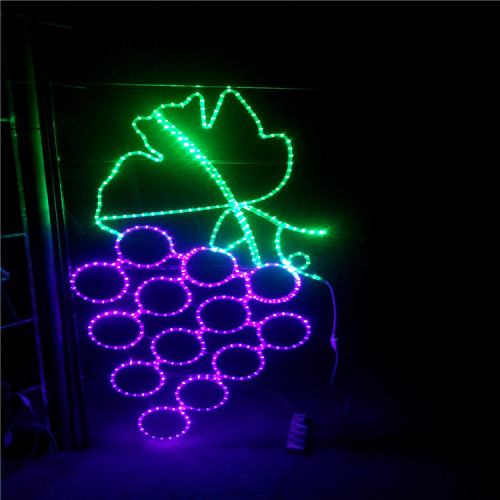 BJ-Motif-C6  Iluminação Comercial para Parques e Praças | Escultura Durável de Alumínio com LED