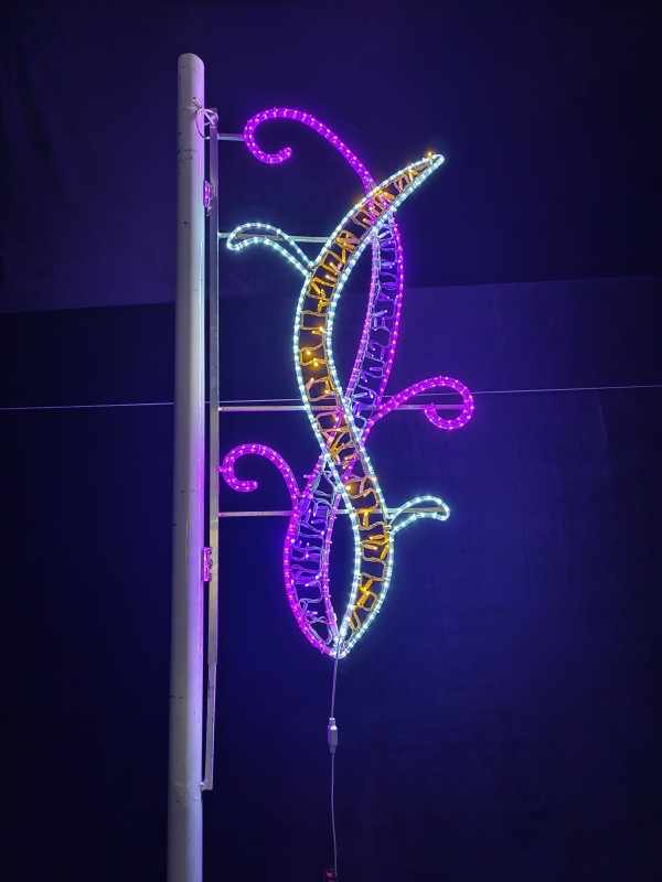 BJ-Motif-C55  Illuminazione per Atmosfere Festive | Forme di Cuori, Stelle e Geometriche