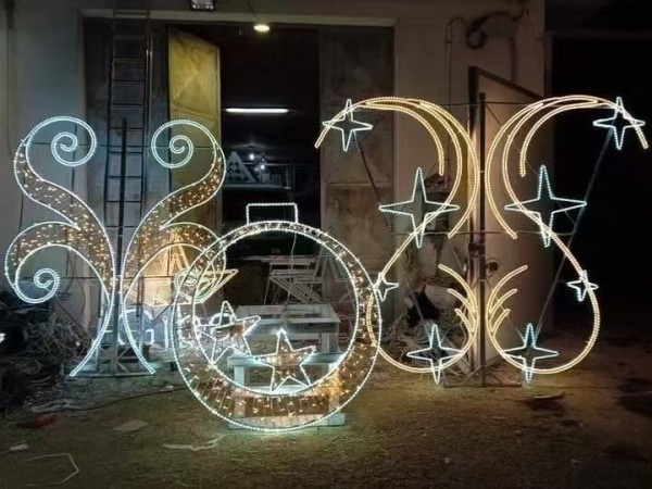 BJ-Motif-C72 Directe Verkoop van IJzeren Kunstverlichting | Voor Straatverfraaiing & Projecten