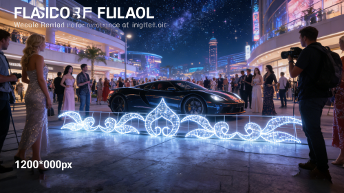 BJ-Motif-39 Iluminación para Ambientes Festivos | Formas de Corazón, Estrella y Geométricas