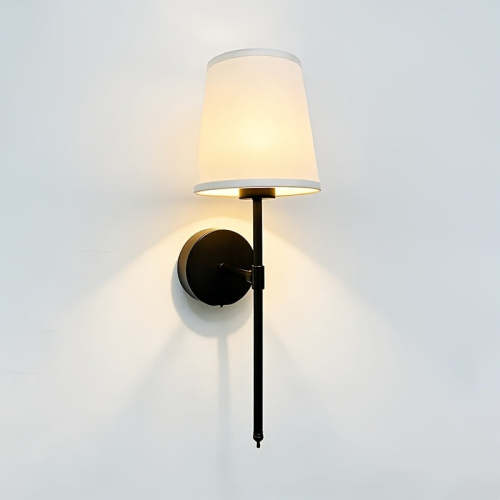 Battery Operated Wall Light, Black Rechargeable Wall Light with Dimmable Removable Bulb and Remote Control, Wireless Wall Light Suitable for Bedroom, Living Room, Hallway Home Decor, Suitable for Bedroom, Living Room, Home