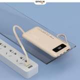 10000mAh PD22.5W Portable Power Bank with LED Power Display, QutdoorEmergencyBackup Battery Pack, USB/Type-C/Micro Interface, Suitable for LPhone, Android And OtherMobile USB-A Output Compatible with Mobile DigitalElectronic Devices