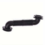 Automotive Wire Harness Door Tube | Black Rubber Dust-Proof Wiring Protection Conduit, Universal Fit