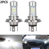 2-Pack H4/9003/HB2 LED Headlight Conversion Kit High Brightness Car Motorcycle Truck Fog Light Driving Light 6000K Color Temperature