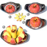 Apple Slicer – Stainless Steel Apple Cutter, Sharp Blade Apple Corer & Slicer