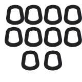 Automotive Fuel Tank Seal Ring, Rubber Gasket for Jerry Can, Seal for Fuel Tank & Barrel