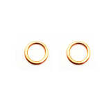 Automotive Replacement Oil Drain Plug Gasket – High Sealing Performance, Brass & Aluminum Alloy Engine Oil Pan Washer for VW Magotan, Sagitar, Audi Models – Oil Drain Bolt Gasket & Modification Part