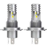 2-Pack H4 9003 LED Headlights Canbus Smart Control Super Bright H4 LED High/Low Beam for Car
