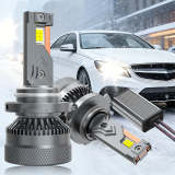 Automotive 2PCS LED Car Lights - H11/H7/H4/H1, 9012/9006/9005 - 40000LM, 250W High/Low Beam, 6500K Cool White Light, Spotlight, High-Performance Bulbs, 200% Brightness Increase, Plug-and-Play, No Battery Needed