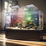 Aquarium Light, Fish Tank Light, Color-Changing RGB Light, Aquatic Plant Light, Landscaping Fixture, Smart Universal Plant Grow Light