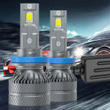 Automotive 2PCS LED Car Lights - H4/H7/H1/H11, 9005/9006/9012 - 29800LM, High/Low Beam, 6500K Cool White Light, Car Headlights, Fits All Cars, Ultra-High Cooling Fan, Plug-and-Play, No Battery