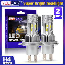 2-Pack H4 9003 LED Headlights Canbus Smart Control Super Bright H4 LED High/Low Beam for Car