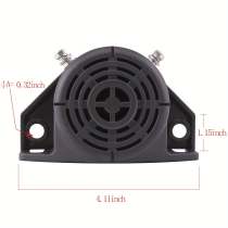 Truck Reverse Alarm 105Db 12V/48V Vehicle Backup Horn BIBI Ringing Alarm Siren Industrial Heavy Duty Reverse Warning Horn