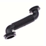 Automotive Wire Harness Door Tube | Black Rubber Dust-Proof Wiring Protection Conduit, Universal Fit