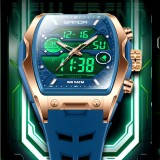 Men's Sports Watch | Pedometer, Digital Compass, Metronome, and Alarm Clock | Waterproof Design, Men's Holiday Gift