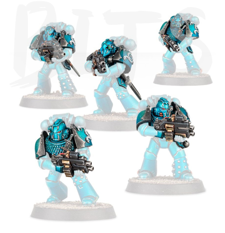 Alpha Legion Headhunter Kill Team Upgrade Set bits