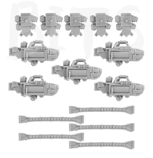 Space Marine Mars Pattern Plasma Cannon Set bits
