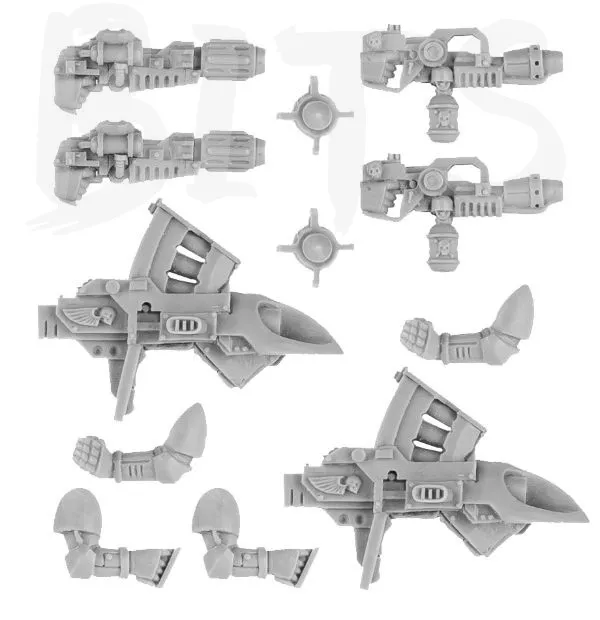 Space Marine Special Weapons Set bits