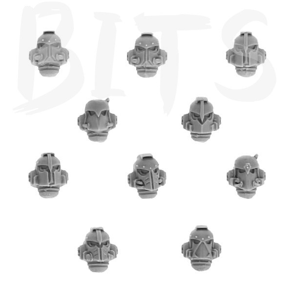 Alpha Legion Mk IV Heads bits