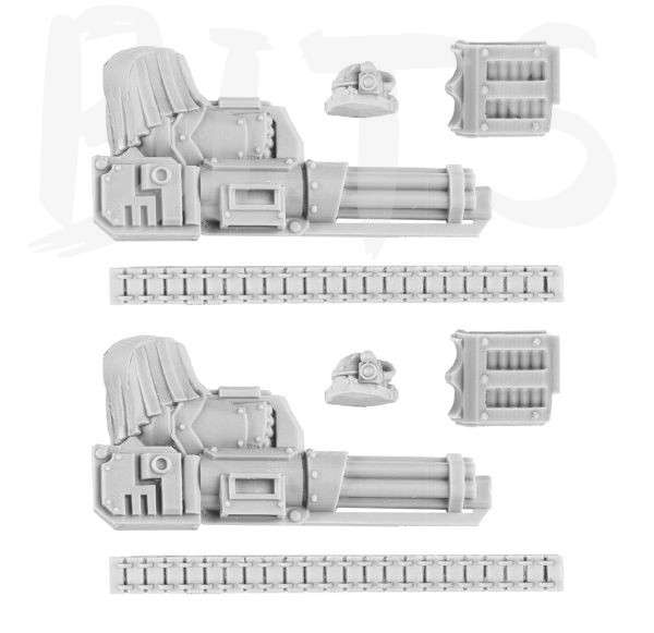 Cataphractii Iliastus Pattern Assault Cannon bits