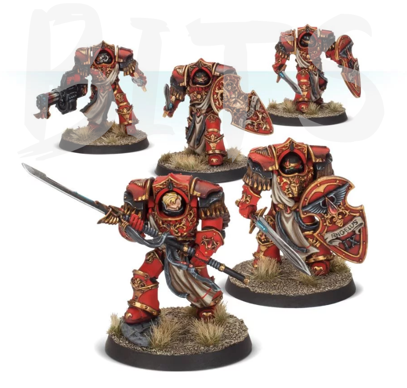 Blood Angels - Crimson Paladins bits