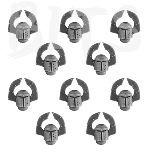 World Eaters MKII Veteran Heads bits