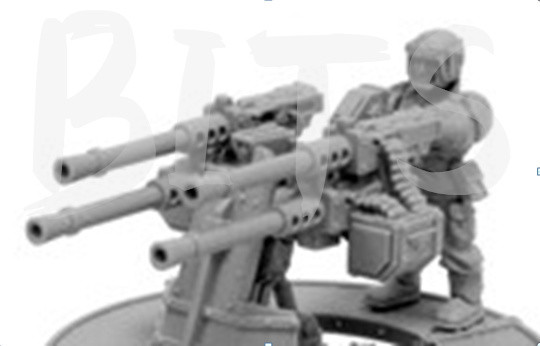 Imperial Guard Sabre Defence Platform With Heavy Stubbers bits