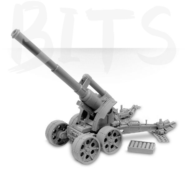 Heavy Artillery Carriage With Earthshaker Cannon bits