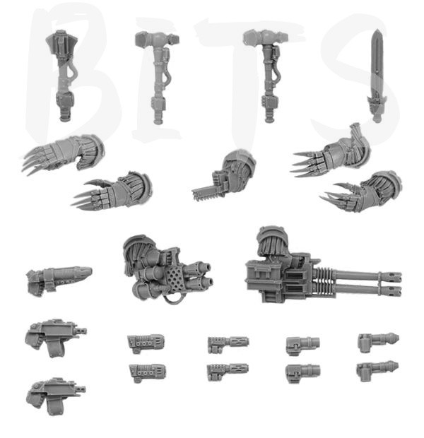 Cataphractii Special Weapons Set bits