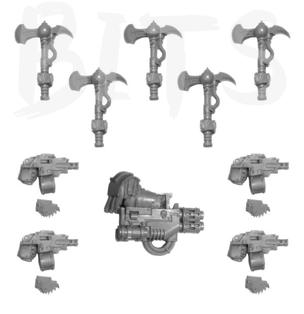 Sons Of Horus Justaerin Weapons Set bits