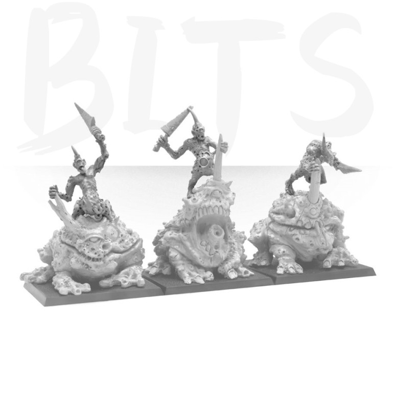 Daemon Pox Riders of Nurgle bits