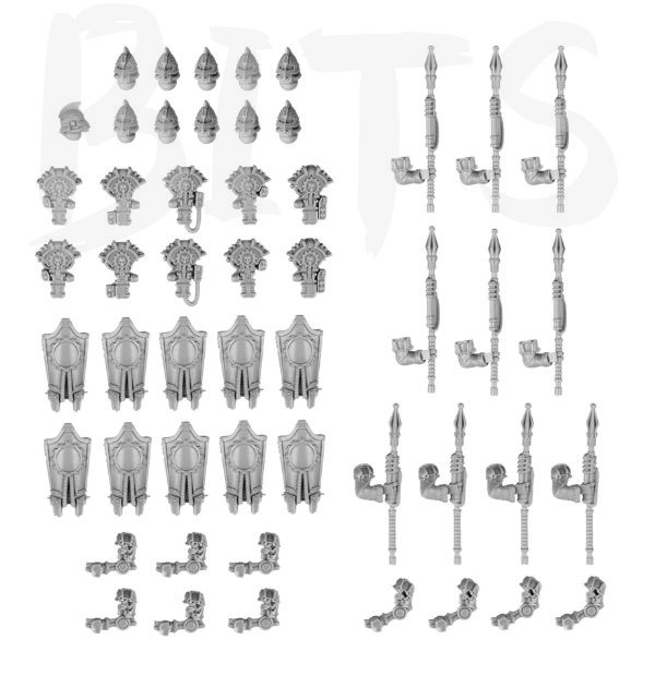 Secutarii Hoplites Upgrade Set bits