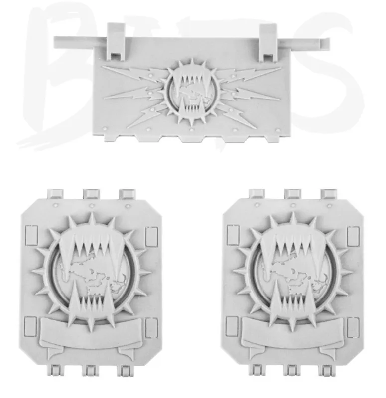 World Eaters Legion Land Raider doors bits