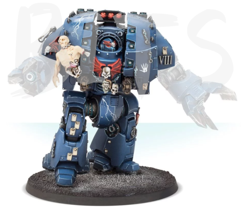 Night Lords Leviathan Pattern Siege Dreadnought bits