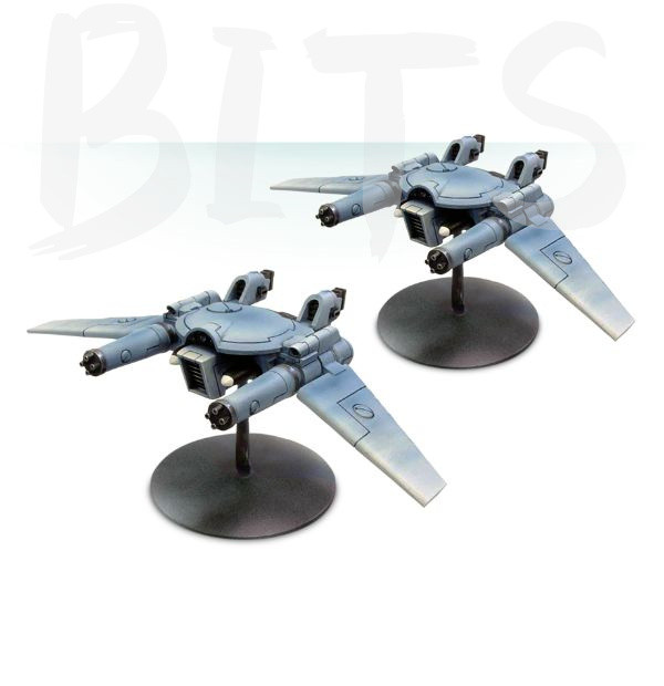 Tau Remora Drone Stealth Fighters bits