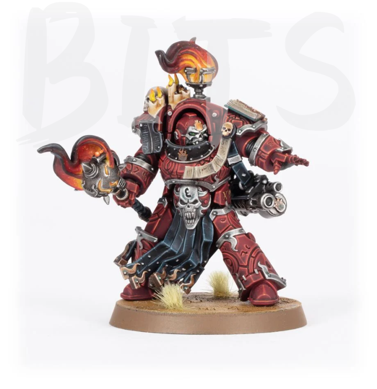 Word Bearers - Legion Tartaros Praetor bits