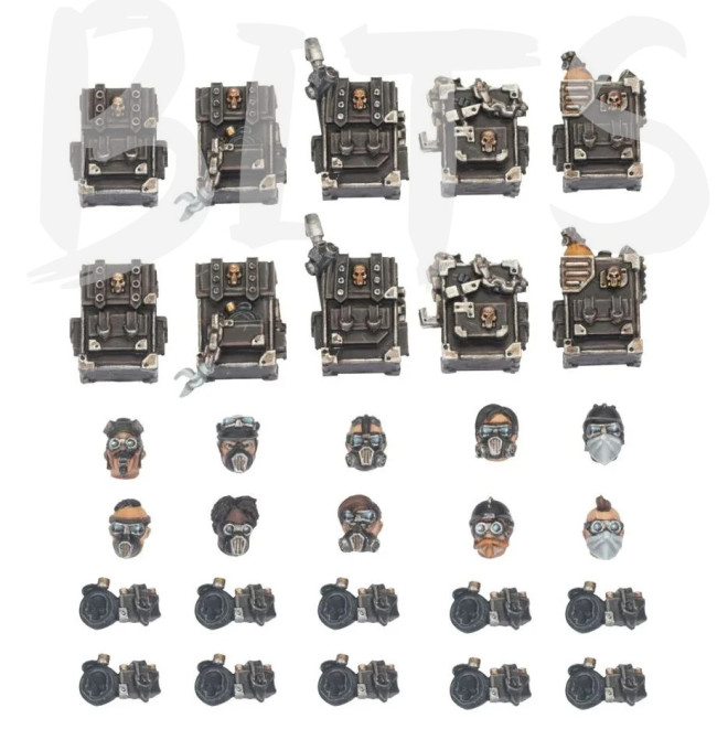 Necromunda Orlock Ash Wastes Upgrades bits