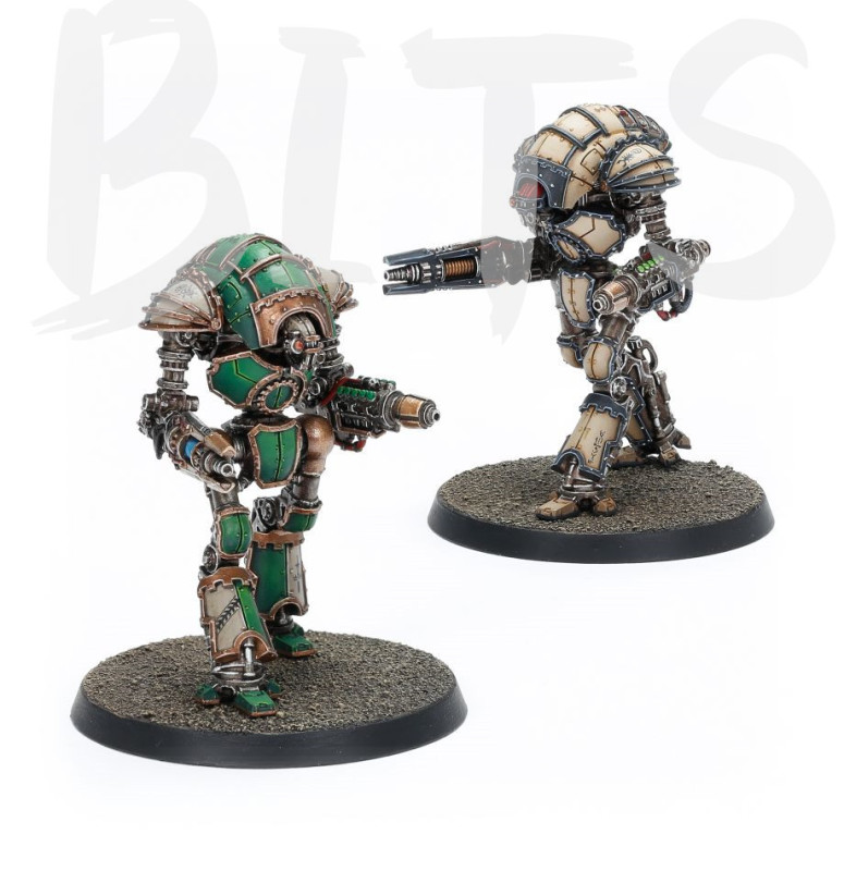 Adeptus Titanicus: Mechanicum Cerastus Knights Atrapos bits