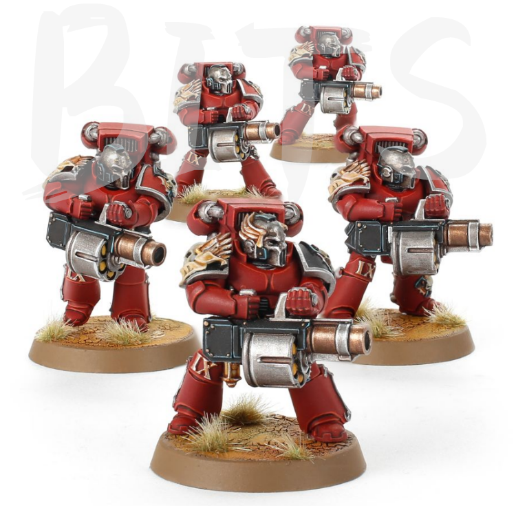 Blood Angels – The Angel's Tears with Grenade Launchers bits