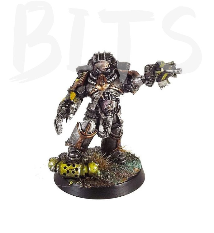 Chaos Space Marines Narik Dreygur Iron Warriors Limited Edition bits